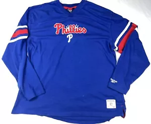 COOPERSTOWN COLLECTION MLB PHILADELPHIA PHILLIES MANGA LARGA 2xl - Imagen 1 de 7