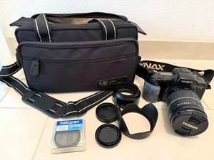 Appareil photo argentique Minolta Dynax 7Xi avec objectif Tamron 72 mm + sacoche et accessoires - Photo 1/8