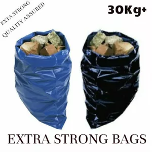 More details for 30kg+ extra strong 500 gauge heavy duty rubble sacks high strength bags builders