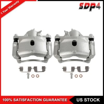 Juego de pinzas de freno delanteras con soporte para Honda Accord 1998-2002 2,3 L Foto 1 de 4