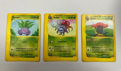 Pokemon EXPEDITION Myrapla, Duflor & Giflor 122/165, 78/165, 69/165 DEUTSCH - Bild 1 von 4