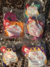 McDonalds Happy meal Walt Disney Hunchback Of Notre Dame 5 Piece Lot New