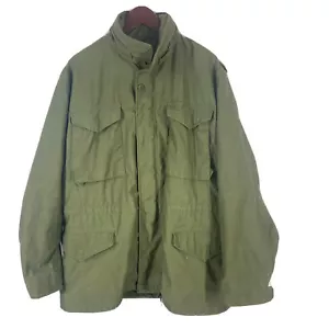 US Military Cold Weather Field Coat Jacket W/Hood Medium Long - Picture 1 of 9