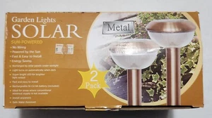 Solar Lights Outdoor Path Garden Walkway Lights Solar Powered 3-2 Packs 6 Lights - Picture 1 of 8