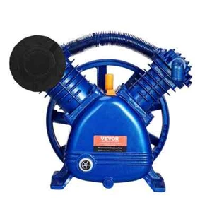 5.5HP Air Compressor Pump Head 5.75 CFM @ 90 PSI Twin Cylinder Oil-Lubricated Pi - Picture 1 of 8