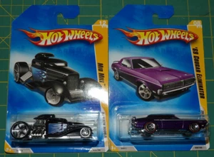 2X - 2009 Hot Wheels New Models - '69 Cougar Eliminator w/ Redlines & Mid Mill - Picture 1 of 7