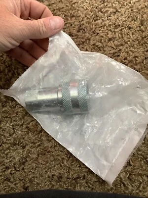 Lawson Products Hydraulic Quick Connect Coupler Steel 1/2" x 1/2-14 11992 - Image 1 of 4