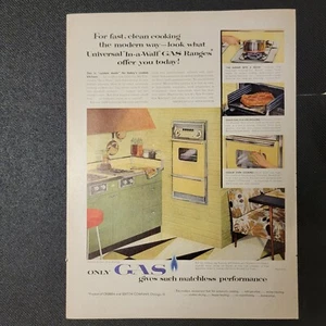 Pubblicità Stampa Vintage 1956 American Gas Association - Pubblicità Rivista Vintage - Incorniciabile - Foto 1 di 2