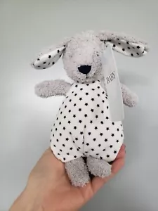 Marks Spencer blue star Puppy Dog Baby soft toy plush comforter 04064732 M&S 10" - Picture 1 of 5