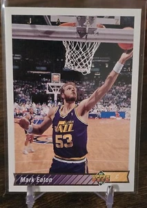 1992-93 Upper Deck - #180 Mark Eaton Utah Jazz - Picture 1 of 2