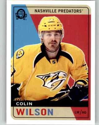 2017-18 O-Pee-Chee Retro Colin Wilson #457 - Image 1 of 2