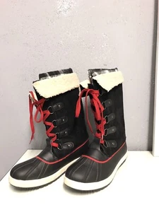 Just Fab Flat Boots Marley Women Winter Boots Size US 11 - Picture 1 of 8