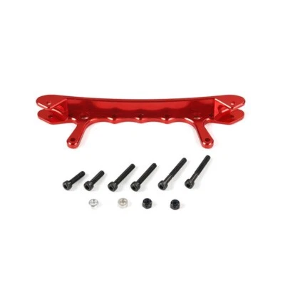 CNC-Legierung-Rückwärtiges Stoßdämpfer-Querstab Rot für 1/5 HPI Baja 5B 5T 5SC - Bild 1 von 4