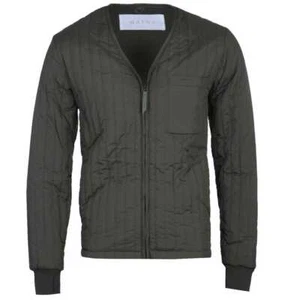 Rains Herren grün V-Nesk Futterjacke - Bild 1 von 2