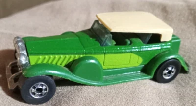Doozie 1978 vintage Hot Wheels '31 esmalte bonito con techo paredes negras Foto 1 de 4
