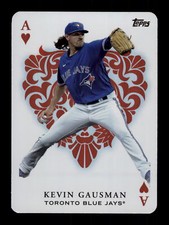 2023 ToppsAll Aces Blue #AA-50 Kevin Gausman Toronto Blue Jays Baseball Card