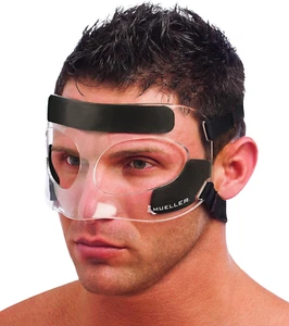 Sportmedizin Gesichtsmaske, verstellbar klar Gesichtsschutz, Nasen- & Wangenschutz - Bild 1 von 12