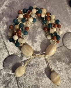 Lola Rose Gold Sandstone Green Mix Bracelet - Picture 1 of 1
