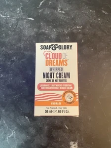 Soap & Glory Cloud Of Dreams - Whipped Night Cream Full Size 50ml NEW - Picture 1 of 4