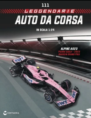 Le Grandi Formula 1  1:24 ALPINE A523-PIERRE GASLY-2023- BAHREIN GRAND PRIX 111 - Immagine 1 di 2