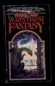 YEARS FINEST FANTASY edited by TERRY CARR * 1978 Berkley Paperback cover damage - Picture 1 of 4
