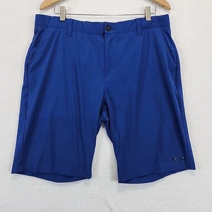 Oakley Mens Chino Shorts Sz 36 Regular Fit Slate Blue Beach Golf Hiking Outdoor - Picture 1 of 11