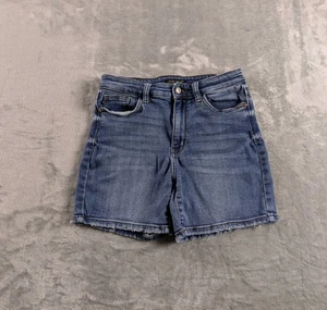 Judy pantaloncino blu donna vita media alta lunghezza media coscia denim elasticizzato  - Foto 1 di 15