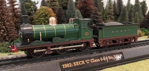 * 1/76 * Amercom * 1902 SECR Wainwright C Class 0-4-0 No.592 * + Magazine * #25 - Bild 1 von 8