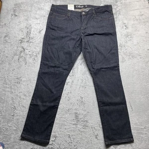Tommy Hilfiger Jeans Womens 18 Stretch Skinny Blue Ultra Low Rise - Picture 1 of 6