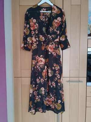 Tolles Kleid mit Innenshorts, Herbstfarben, ZARA Basic, Gr. XS - Bild 1 von 4