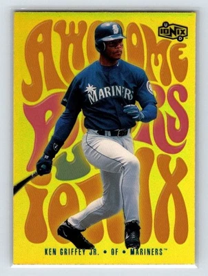 2000 Upper Deck Ionix Awesome Powers Ken Griffey Jr #AP1 HOF - Image 1 of 2