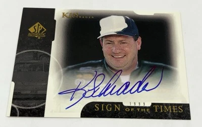  1999 SP Authentic - Sign of the Times #KS Ken Schrader (AU) autograph - Image 1 of 4