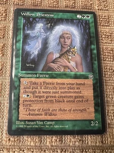 MTG Homelands - Willow Priestess - NM - Magic the Gathering - - Bild 1 von 2