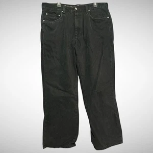 Tommy Bahama Men’s 38 X 30 solid black classic fit Denim Pants Beach Island - Picture 1 of 7