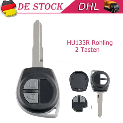 Schlüssel Gehäuse passend für Suzuki Grand Vitara 2 Ignis Swift 2 Splash Jimny