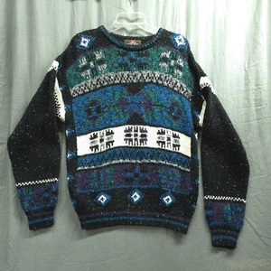 Sweater 90s Oversized Sweater Speckled Knit Large Greatland Apparel Hong Kong - Picture 1 of 8