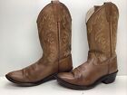 Womens Old West Cowboy Brown Boots Size 7