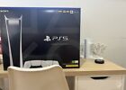 Ps5 Digital Edition Console Two Dualsense Controllers Bundle+gaming Headphones