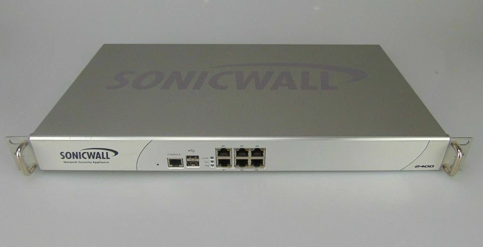 SonicWall NSA 2400 VPN Firewall Network Security Appliance Gigabits Tax Invoice - image 1 of 1