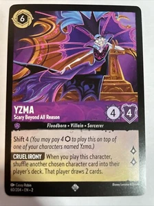 Yzma - Scary Beyond All Reason 60/204 | Non-Foil Rise of the Floodborn Lorcana - Picture 1 of 2