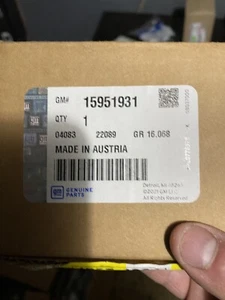 Genuine GM Door Mirror Drive Motor 15951931 - Picture 1 of 1