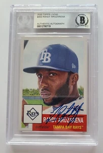 Randy Arozarena Signed Auto 2020 Topps Living #353 RC Rookie BGS BAS Rays - Picture 1 of 3