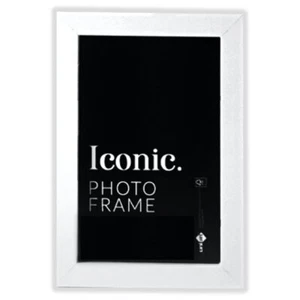 Unigift 50x70cm Iconic MDF Acrylic Photo Frame Picture Holder Home Decor White - Picture 1 of 1