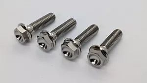 Honda Fireblade 900 Titanium front brake caliper bolts 92-99 cbr900 Ti mounts - Picture 1 of 4
