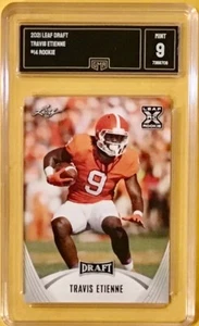 2021 LEAF - DRAFT #14 - TRAVIS ETIENNE - Rookie - GMA 9 - MINT - Picture 1 of 1
