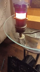 WW2 RAF Lancaster Bomber working with plug Aircraft Interior Cockpit Light Lamp - Picture 1 of 9