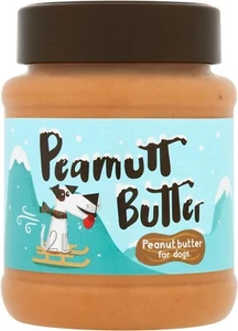 Peamutt Dog Peanut Butter | Treat Formulated for Dogs No Added Sugar & Salt 340g