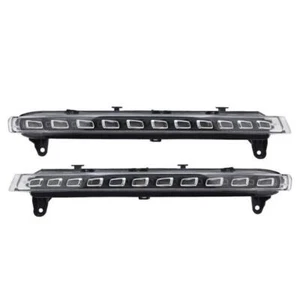 Par de intermitentes intermitentes de luz de marcha diurna LED DRL para coche Audi Q7 2007-2009 - Imagen 1 de 12