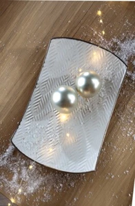 Deko-Schale  "Lavina"  28 x 20cm - Bild 1 von 1