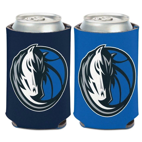 Dallas Mavericks 12oz Two Sided Can Cooler [NEW] NBA Coozie Koozie Beer Drink Cover